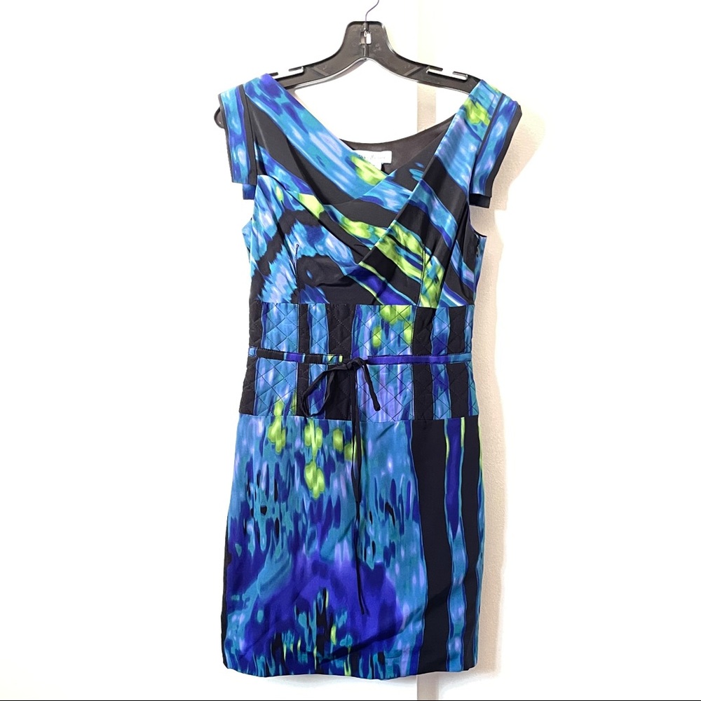 Guess by Marciano Dress Bodycon Abstract Print Mini Dress